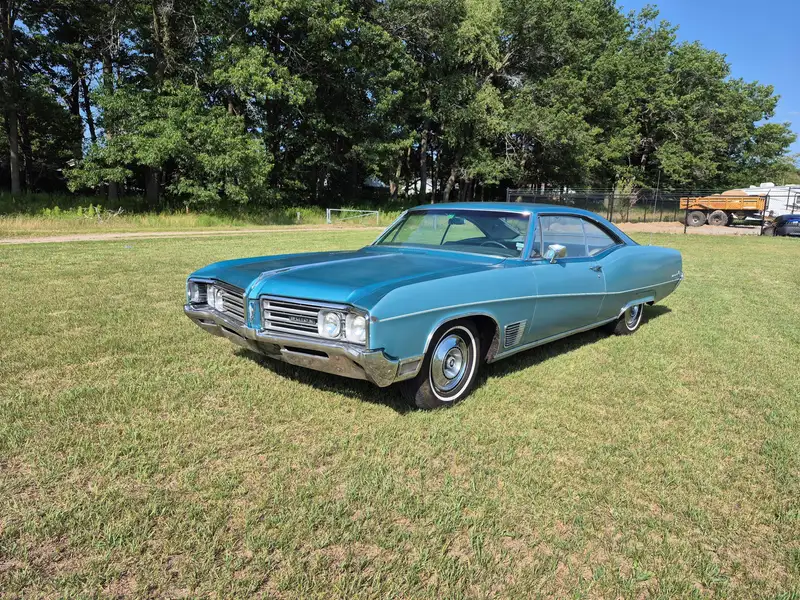 1968 Buick Roadmaster, blau, 12.476 km, Import Kanada — Foto 1