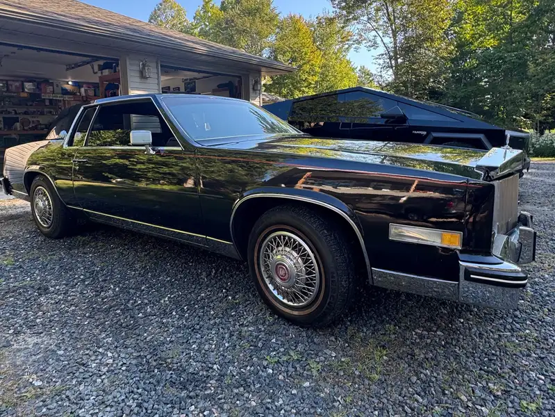 1984 Cadillac Eldorado, schwarz, 86.000 km, Import Kanada — Foto 3 z 8