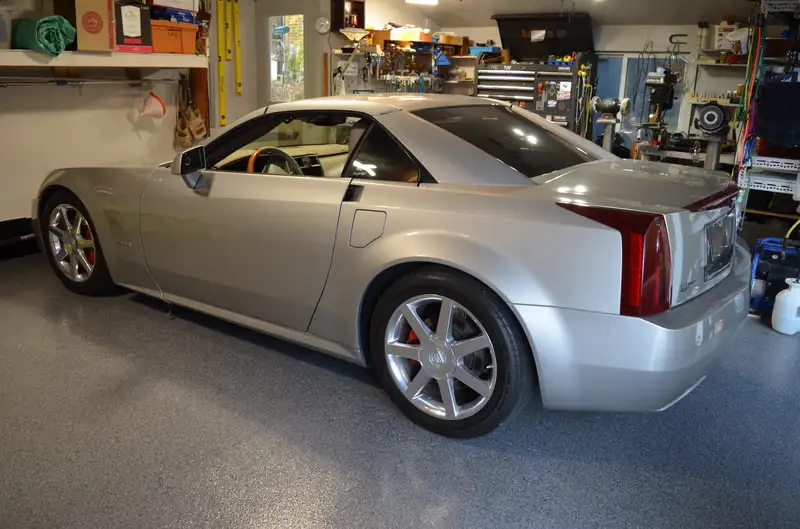 2005 Cadillac XLR, silber, 58.796 km, Import Kanada — Foto 5 z 7