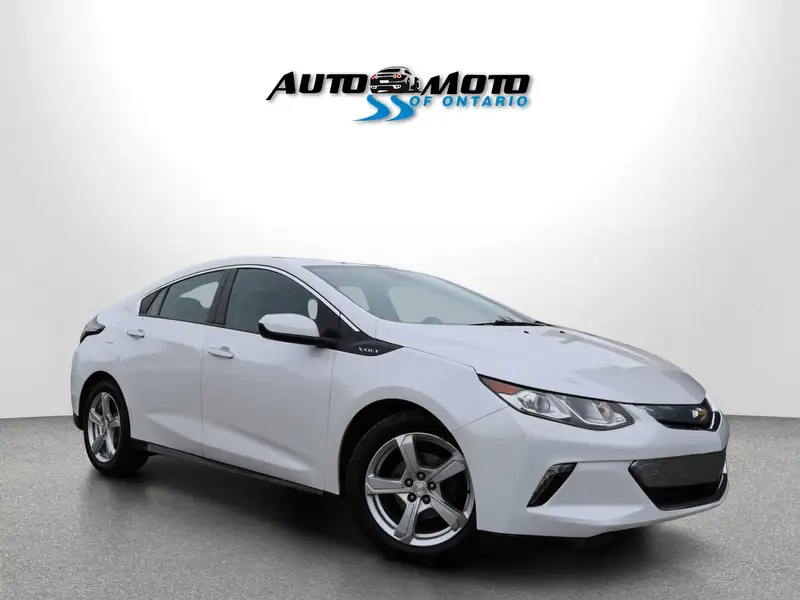 2017 Chevrolet Volt LT CERTIFIED *ACCIDENT FREE*1 OWNER* CAMERA BLUETO, weiß, 114.460 km, Import Kanada — Foto 1