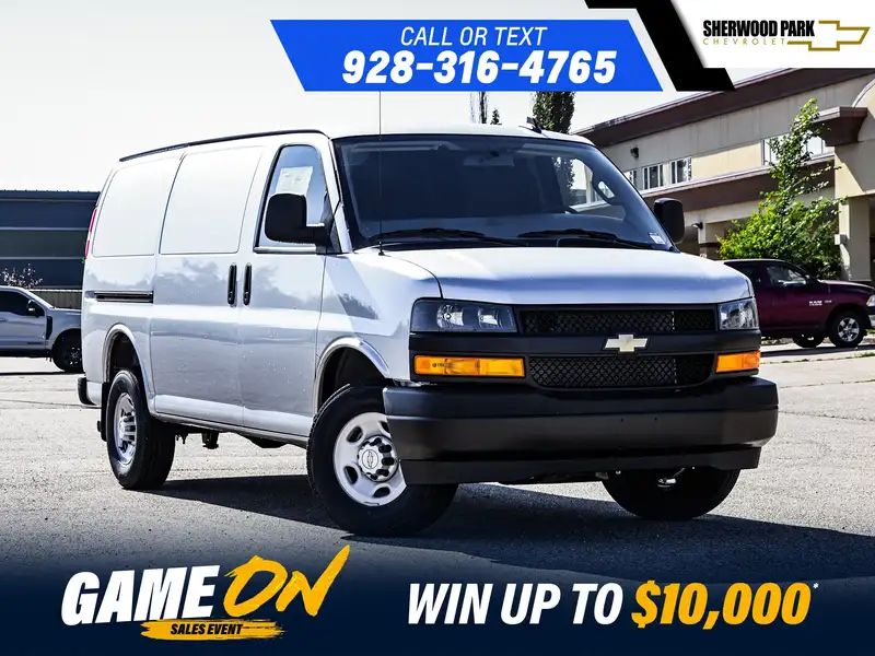2025 Chevrolet Express 2500 Remote Start | Driver Convenience PKG, silber, 15 km, Import Kanada — Foto 1
