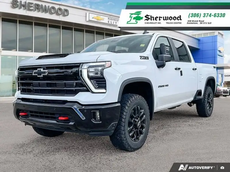 2026 Chevrolet Silverado 2500 LT, weiß, 5 km, Import Kanada — Foto 1