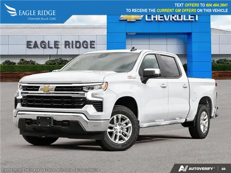 2026 Chevrolet Silverado 1500 LT, weiß, 0 km, Import Kanada — Foto 1
