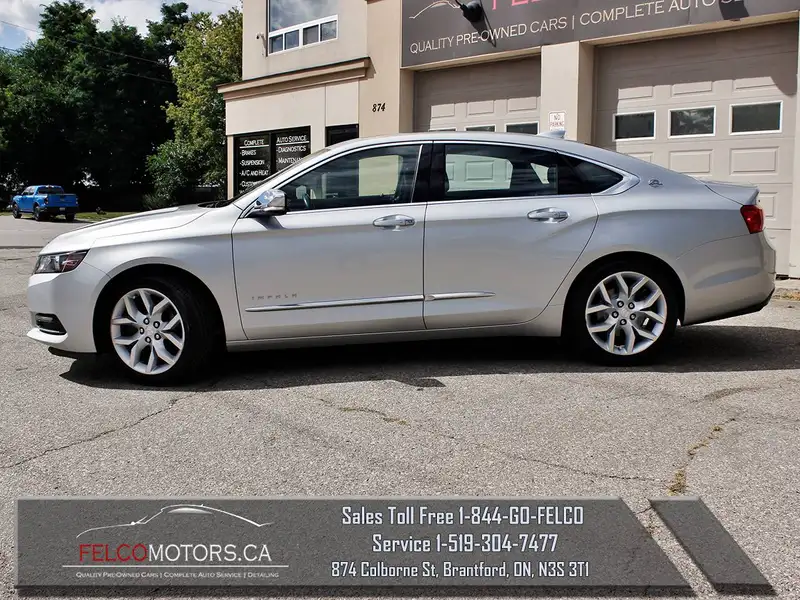 2018 Chevrolet Impala 3.6 PREMIER | ONLY 101 K | 2 SETS OF WHEELS, silber, 101.000 km, Import Kanada — Foto 2 z 12