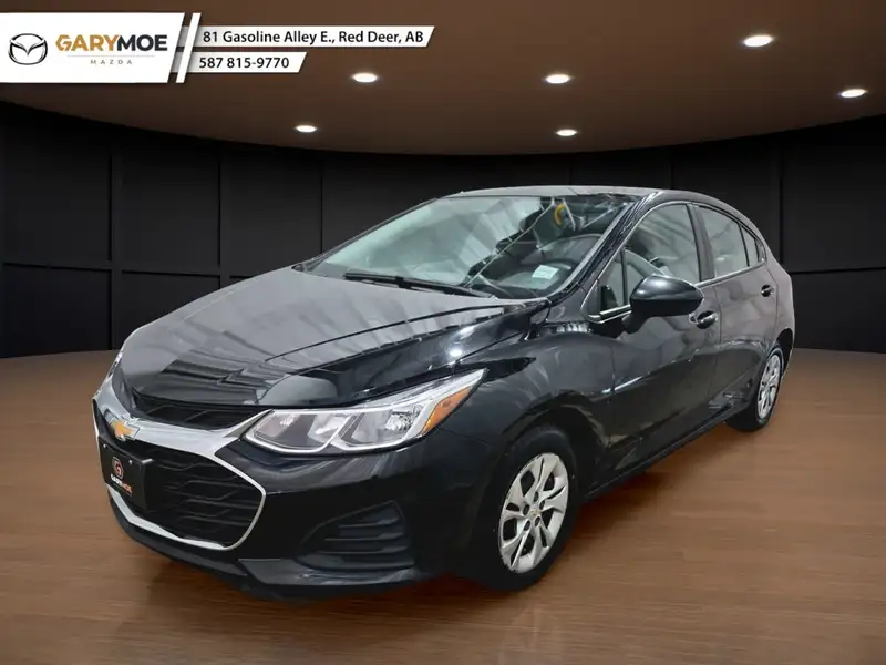 2019 Chevrolet Cruze LS, schwarz, 67.242 km, Import Kanada — Foto 1