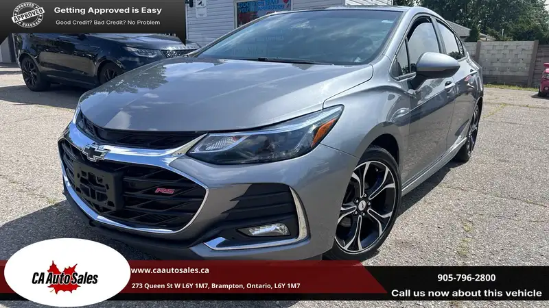 2019 Chevrolet Cruze 4dr Sdn LT, grau, 154.231 km, Import Kanada — Foto 1