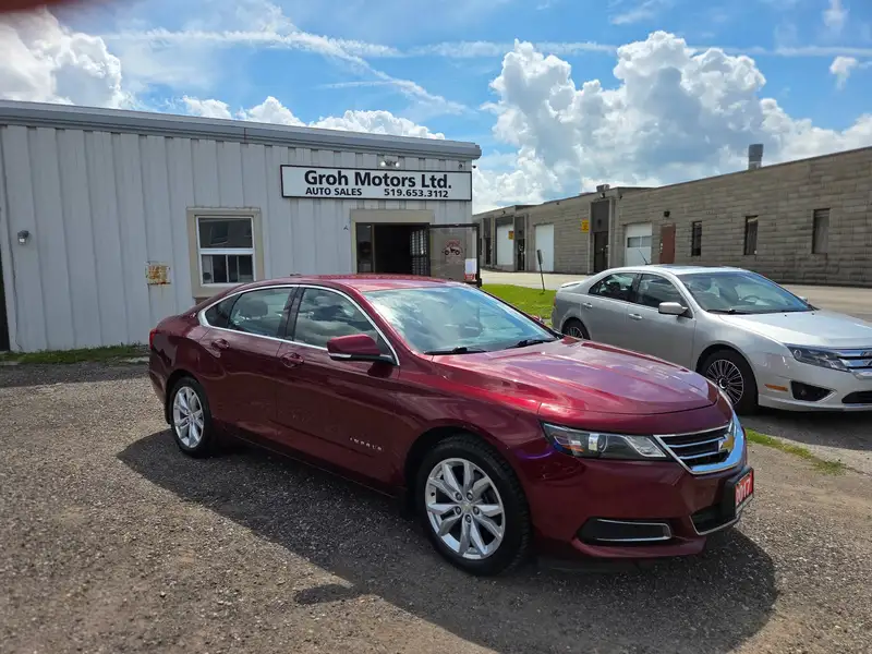 2017 Chevrolet Impala LT, rot, 143.107 km, Import Kanada — Foto 8 z 12