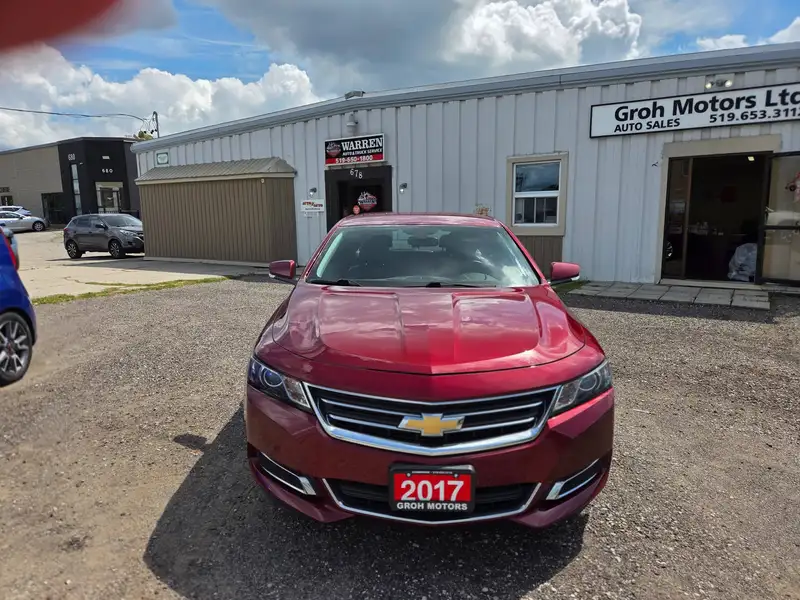 2017 Chevrolet Impala LT, rot, 143.107 km, Import Kanada — Foto 9 z 12