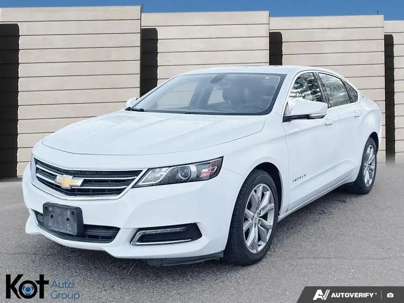 2018 Chevrolet Impala 2018 CHEVY IMPALA, LEATHER SEATS, SUNROOF, BACKUP, weiß, 143.960 km, Import Kanada — Foto 1