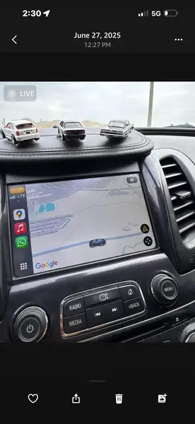 2018 Chevrolet Impala Premier, schwarz, 170.000 km, Import Kanada — Foto 2 z 6