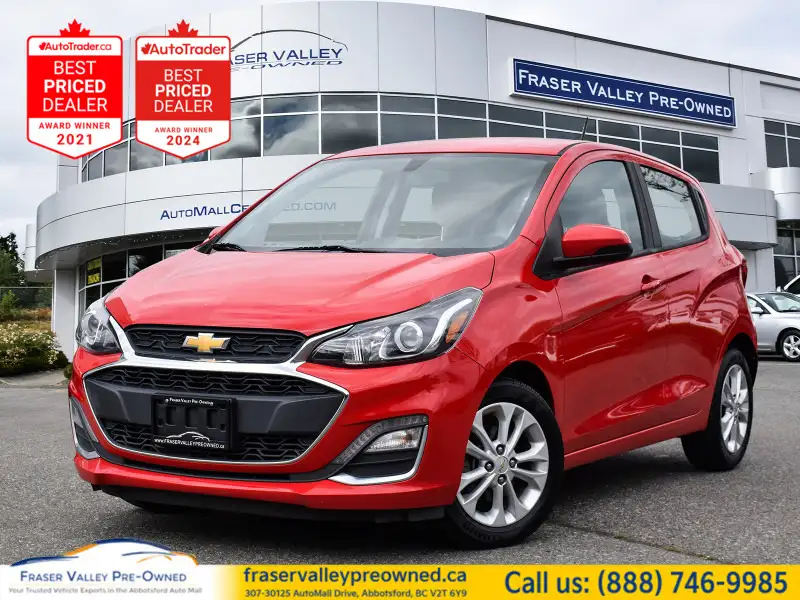 2022 Chevrolet Spark LT Apple CarPlay | Back-Up Camera | One Owner | L, rot, 95.758 km, Import Kanada — Foto 1
