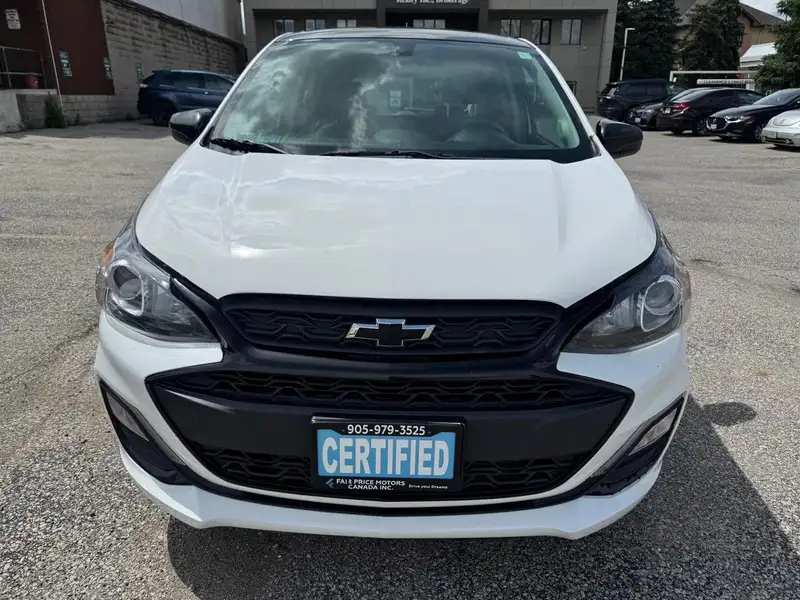 2022 Chevrolet Spark 1LT, weiß, 83.920 km, Import Kanada — Foto 1