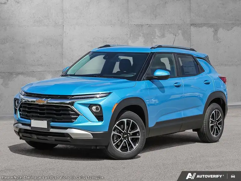 2026 Chevrolet Trailblazer LT, blau, 0 km, Import Kanada — Foto 1