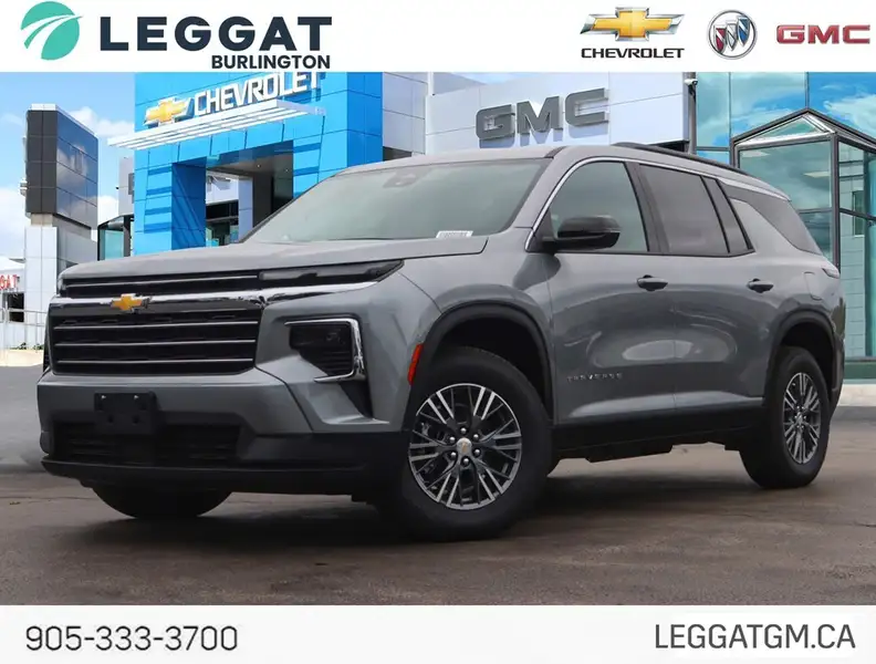2027 Chevrolet Traverse AWD 4dr LT, grau, 0 km, Import Kanada — Foto 1