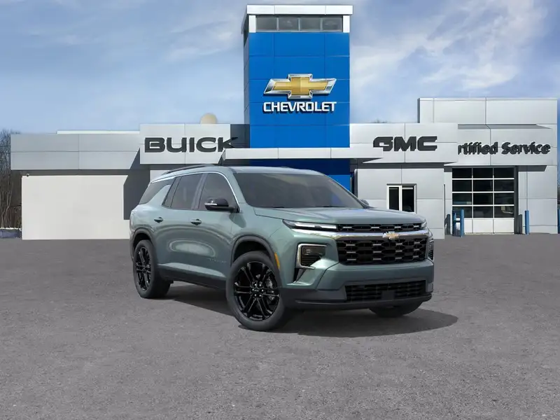 2027 Chevrolet Traverse LT, grün, 0 km, Import Kanada — Foto 1