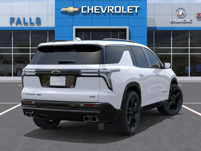 2027 Chevrolet Traverse, weiß, 0 km, Import Kanada — Foto 4 z 12