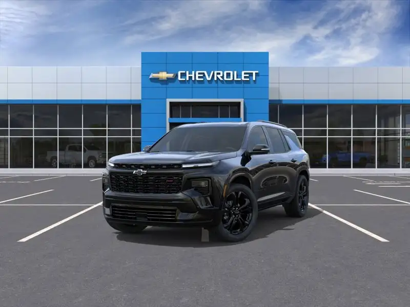 2027 Chevrolet Traverse, schwarz, 0 km, Import Kanada — Foto 1