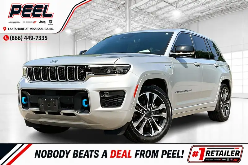2023 Jeep Grand Cherokee 4xe, silber, 65.200 km, Import Kanada — Foto 1 z 12 2023 Jeep Grand Cherokee 4xe, silber, 65.200 km, Import Kanada — Foto 1 z 12