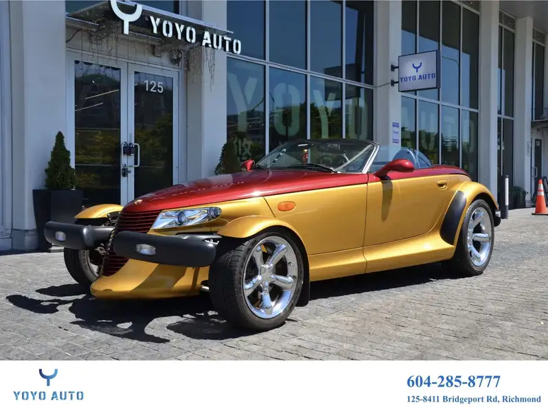 2002 Chrysler Prowler 2dr Roadster, gold, 36.419 km, Import Kanada — Foto 1