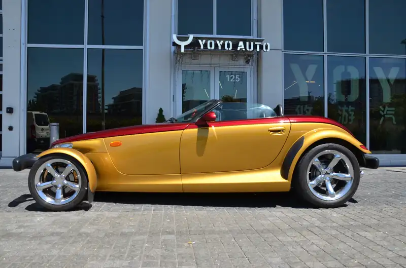 2002 Chrysler Prowler 2dr Roadster, gold, 36.419 km, Import Kanada — Foto 3 z 12