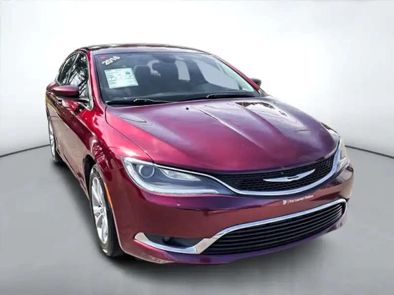 2016 Chrysler 200 LIMITED, rot, 94.399 km, Import Kanada — Foto 1