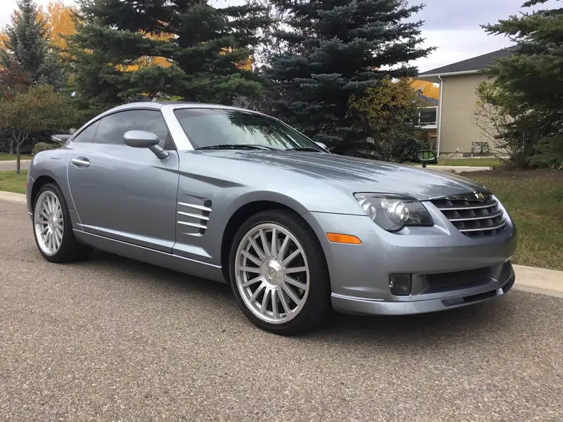 2005 Chrysler Crossfire SRT6, silber, 33.000 km, Import Kanada — Foto 1