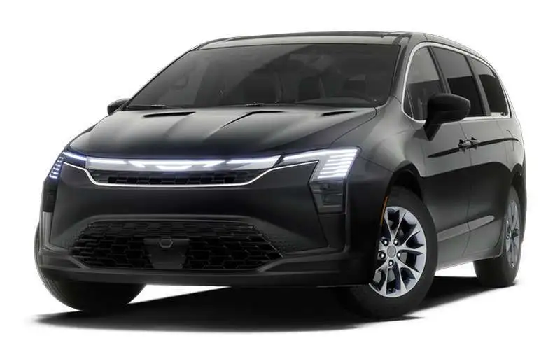 2027 Chrysler Pacifica Select AWD, schwarz, 0 km, Import Kanada — Foto 1