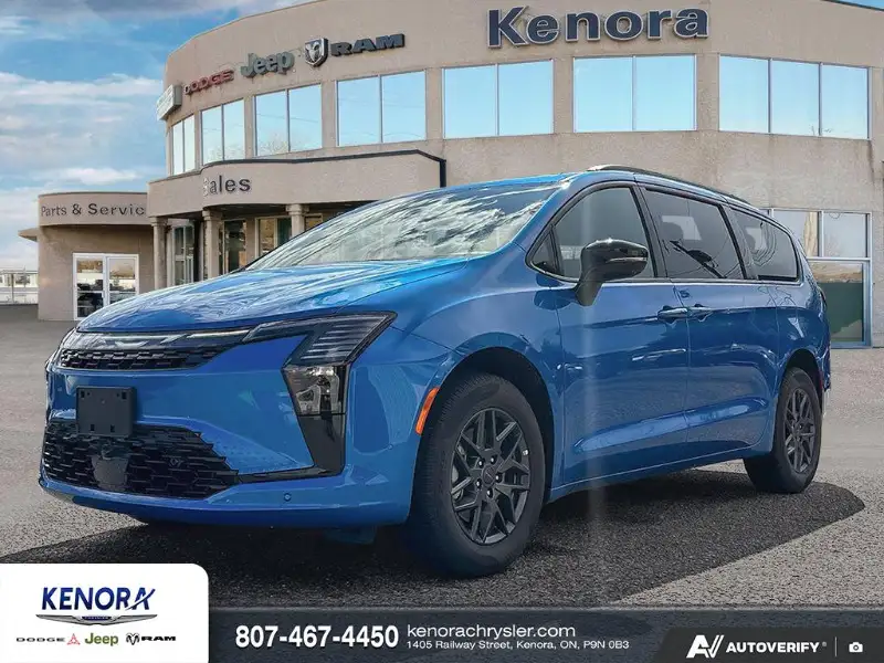 2027 Chrysler Pacifica SELECT, blau, 0 km, Import Kanada — Foto 1