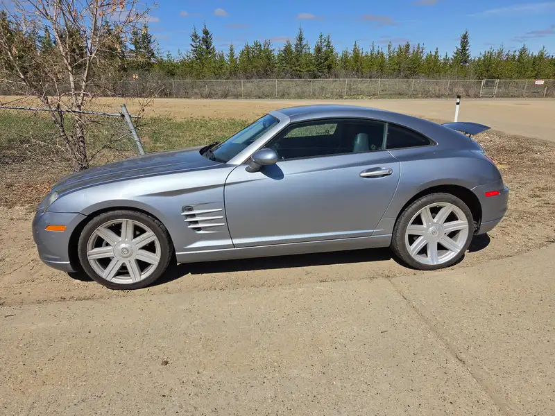 2004 Chrysler Crossfire Coupe, silber, 72.178 km, Import Kanada — Foto 6 z 7