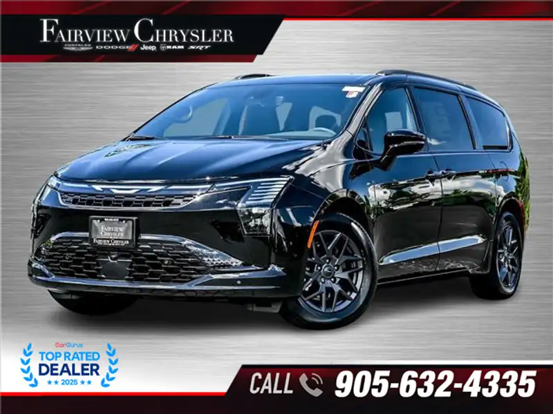 2027 Chrysler Pacifica Select S APPERANCE | 360 CAMERA | CARPLAY | PARK S, schwarz, 0 km, Import Kanada — Foto 1