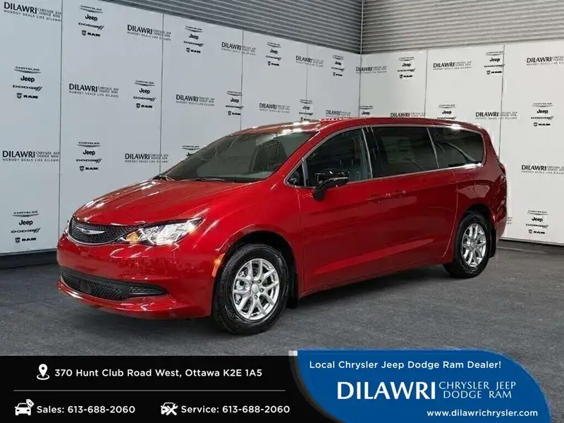 2027 Chrysler Grand Caravan SXT 2WD, rot, 0 km, Import Kanada — Foto 1