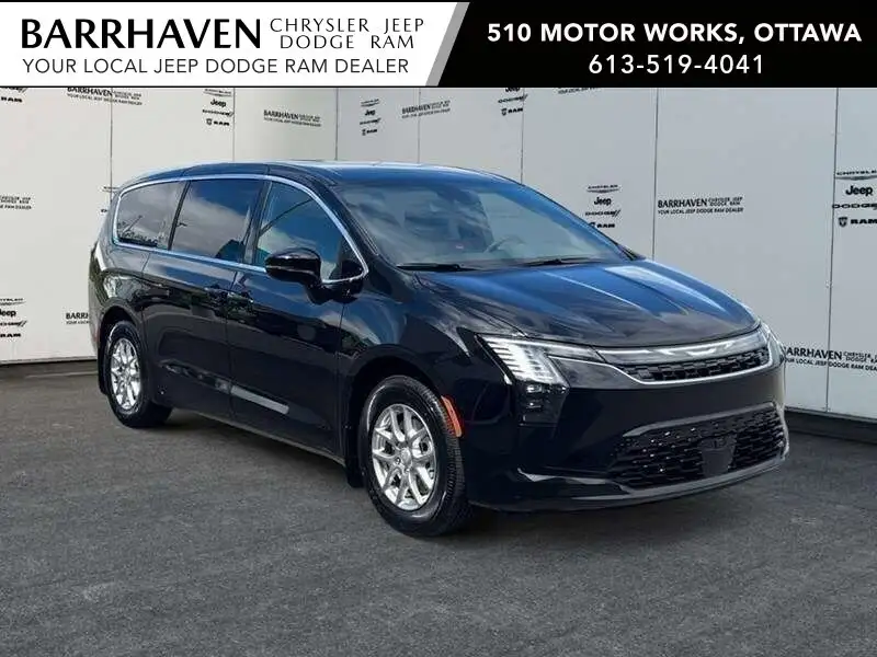 2027 Chrysler Pacifica Select, schwarz, 0 km, Import Kanada — Foto 6 z 12