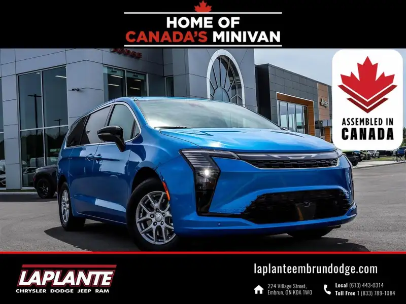 2027 Chrysler Pacifica Select, blau, 0 km, Import Kanada — Foto 1