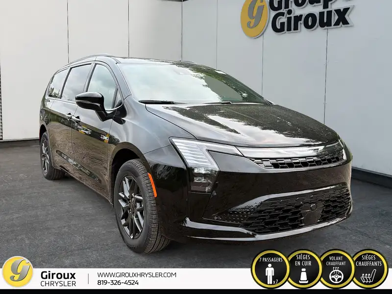 2027 Chrysler Pacifica Select AWD, schwarz, 0 km, Import Kanada — Foto 3 z 12