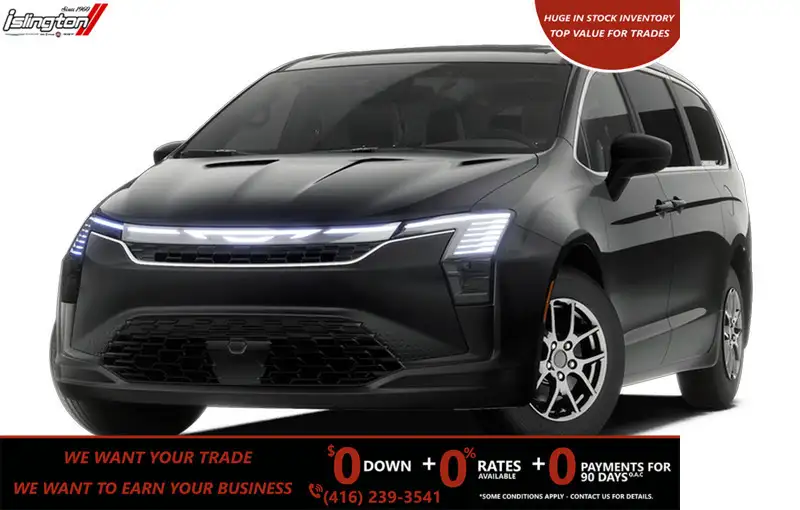 2027 Chrysler Pacifica SELECT, schwarz, 0 km, Import Kanada — Foto 1
