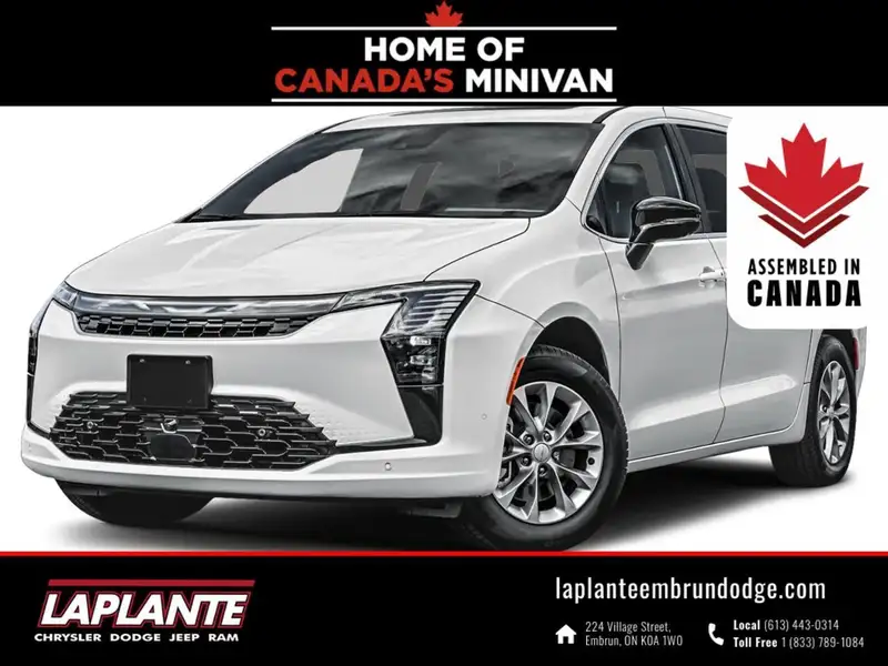 2027 Chrysler Pacifica Select, weiß, 0 km, Import Kanada — Foto 1
