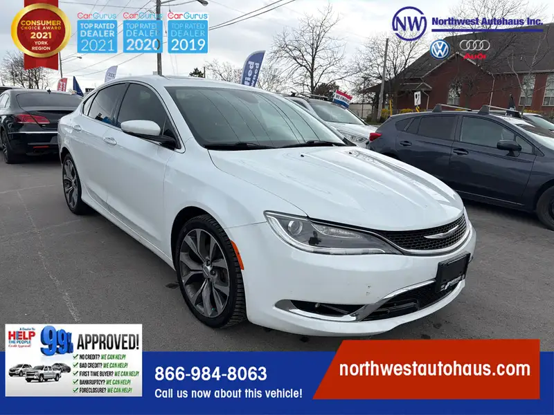 2016 Chrysler 200, weiß, 151.000 km, Import Kanada — Foto 1
