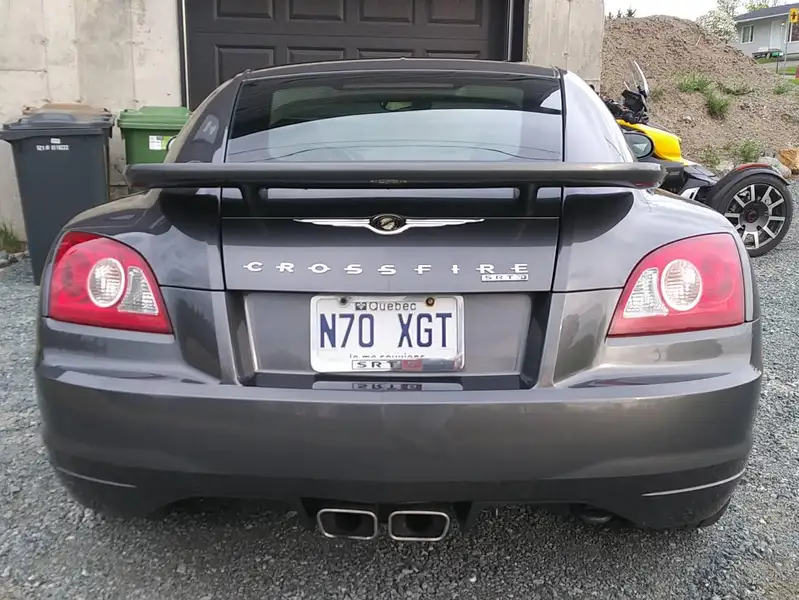 2005 Chrysler Crossfire SRT-6, grau, 147.000 km, Import Kanada — Foto 4 z 11