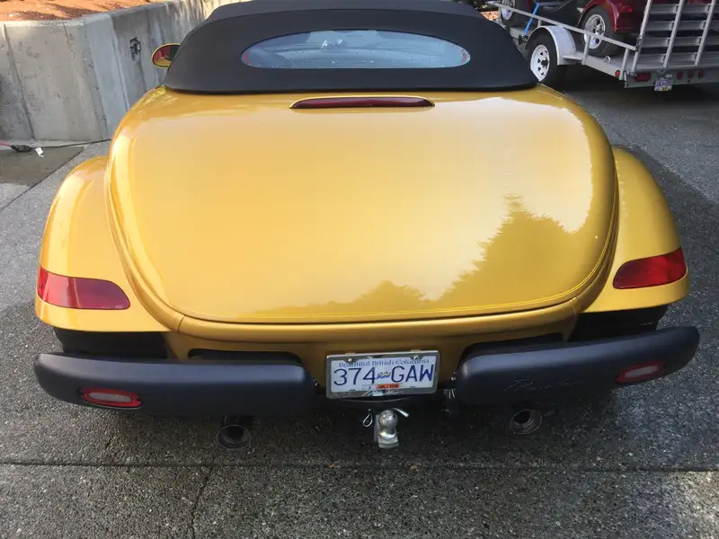 2002 Chrysler Prowler, gold, 14.000 km, Import Kanada — Foto 4 z 6