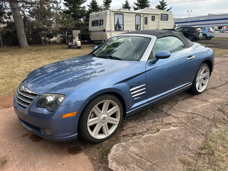 2005 Chrysler Crossfire Limited, blau, 132.779 km, Import Kanada — Foto 1 z 12 2005 Chrysler Crossfire Limited, blau, 132.779 km, Import Kanada — Foto 1 z 12