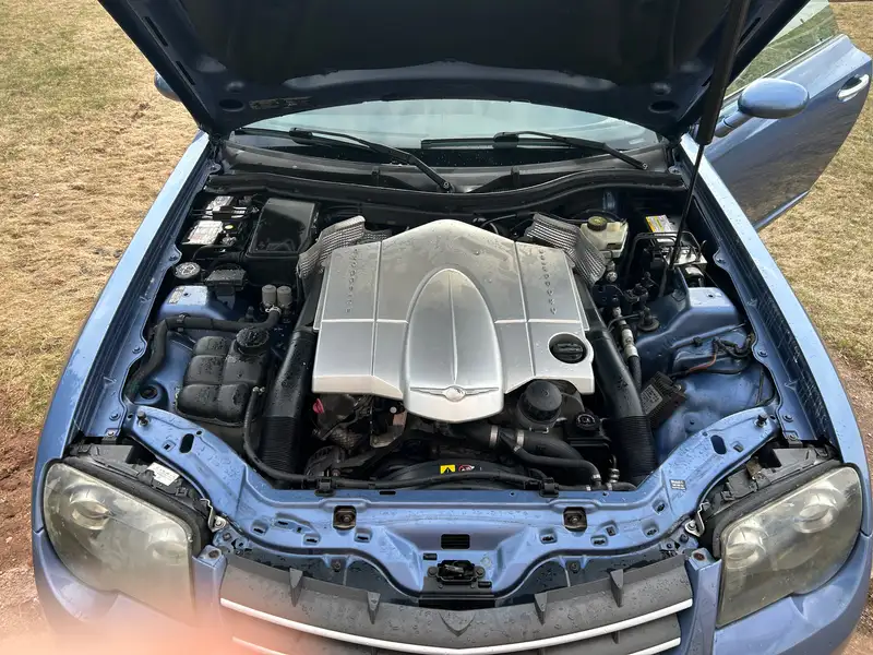 2005 Chrysler Crossfire Limited, blau, 132.779 km, Import Kanada — Foto 3 z 12