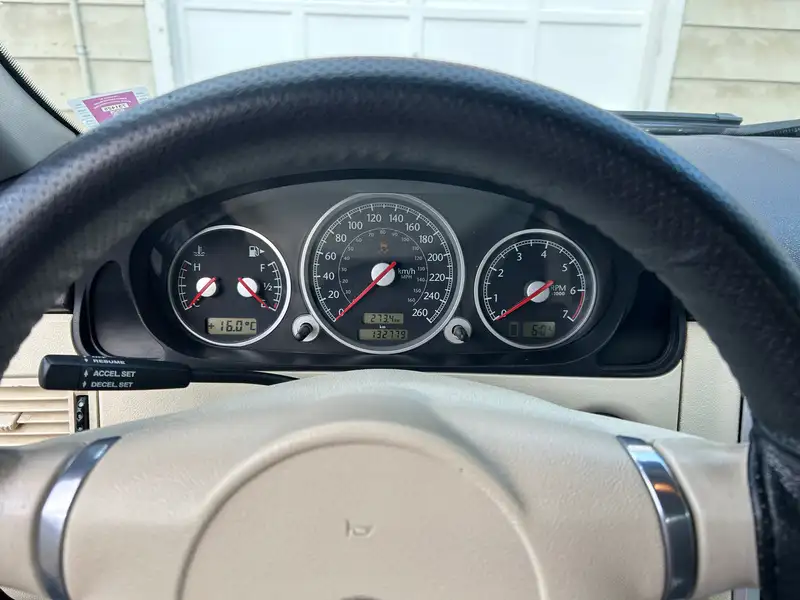 2005 Chrysler Crossfire Limited, blau, 132.779 km, Import Kanada — Foto 5 z 12