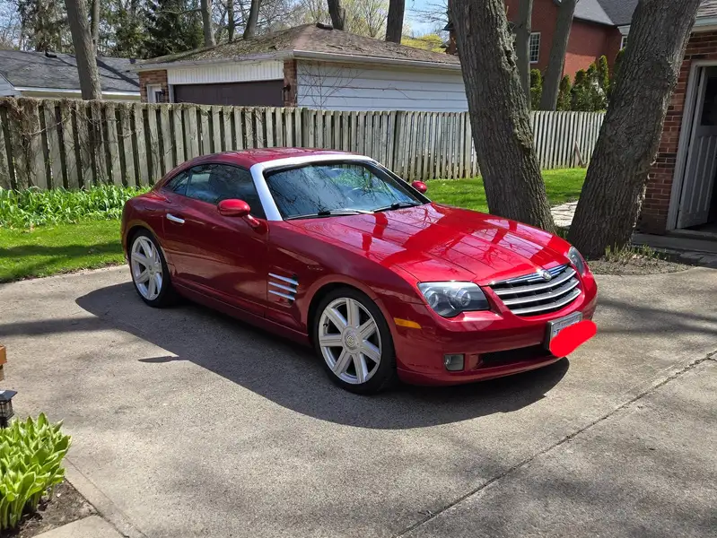 2005 Chrysler Crossfire Limited, rot, 93.000 km, Import Kanada — Foto 2 z 6