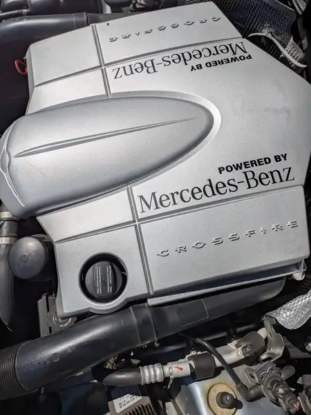 2005 Chrysler Crossfire Limited, grau, 77.000 km, Import Kanada — Foto 9 z 12