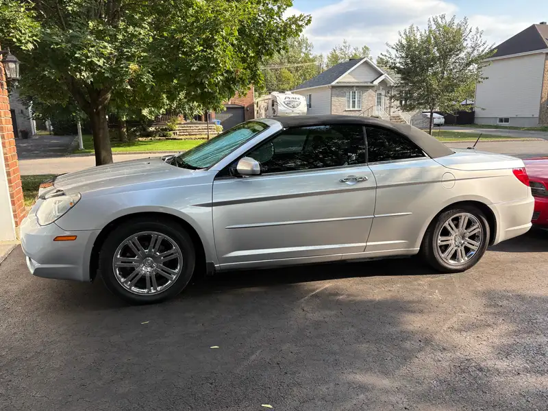 2008 Chrysler Sebring Limited, silber, 235.000 km, Import Kanada — Foto 2 z 12