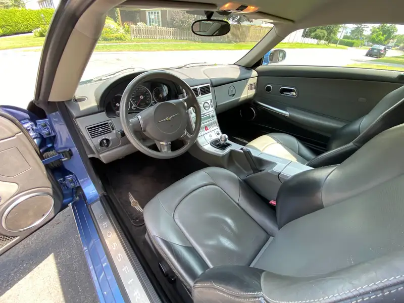 2005 Chrysler Crossfire Limited, blau, 85.000 km, Import Kanada — Foto 12 z 12