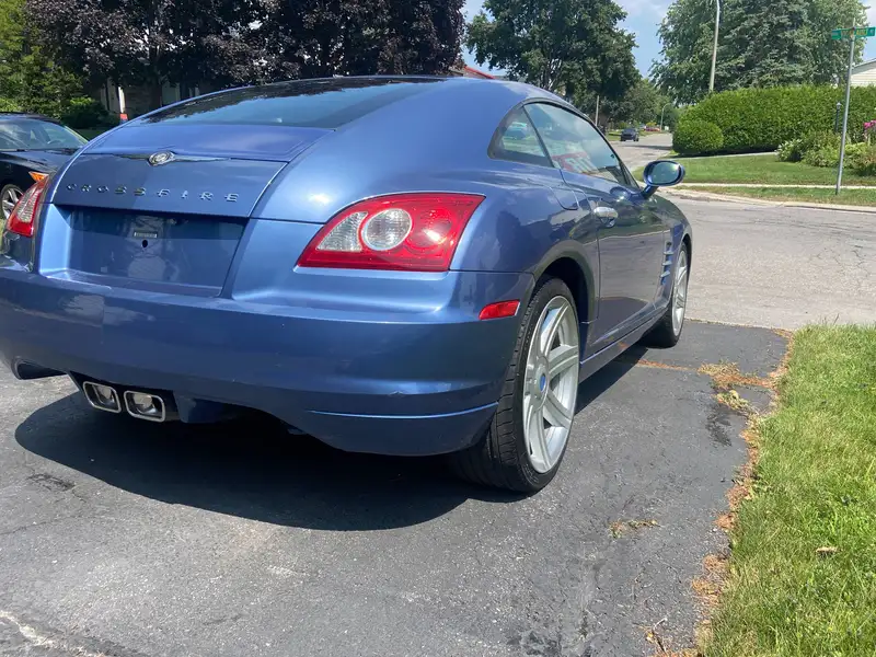 2005 Chrysler Crossfire Limited, blau, 85.000 km, Import Kanada — Foto 6 z 12