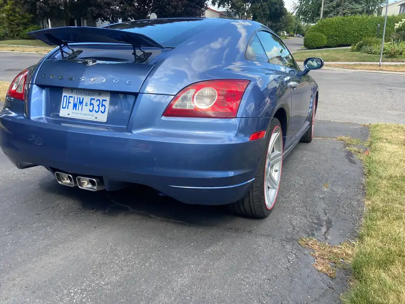 2005 Chrysler Crossfire Limited, blau, 85.000 km, Import Kanada — Foto 7 z 12