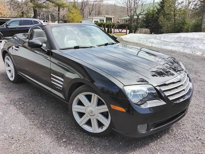 2008 Chrysler Crossfire Limited, schwarz, 140.000 km, Import Kanada — Foto 2 z 5