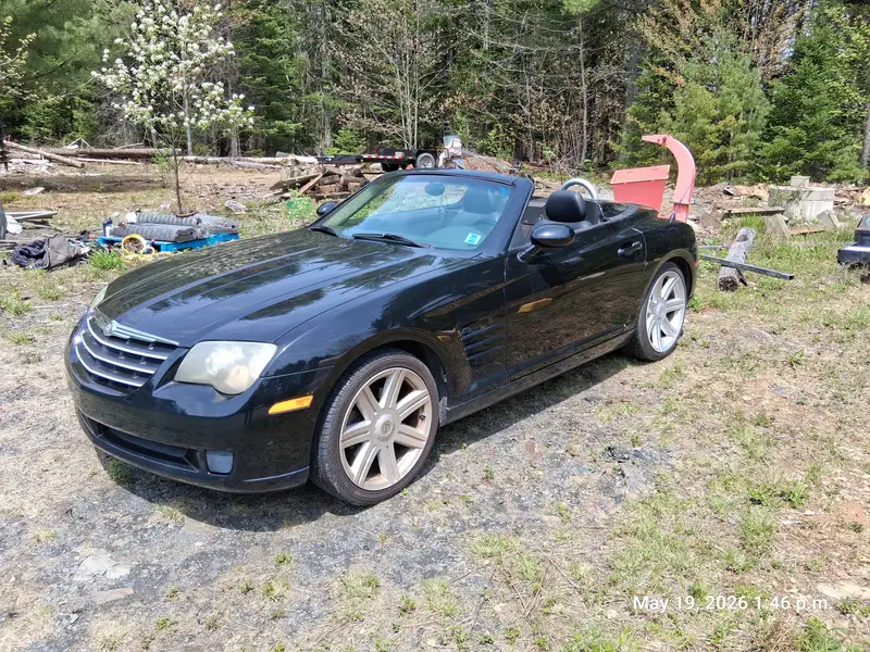 2005 Chrysler Crossfire All options loaded, schwarz, 70.000 km, Import Kanada — Foto 1
